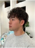 自然な動きで大人カジュアル【シャドーパーマ】