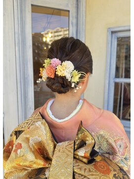 エイミーバイアフロート(amie by afloat) *成人式ヘア*