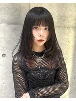 ロンド マーレ 天神大名店(Lond mare)&nbsp;大人ガーリー/ミディアムレイヤーカット/似合わせカット