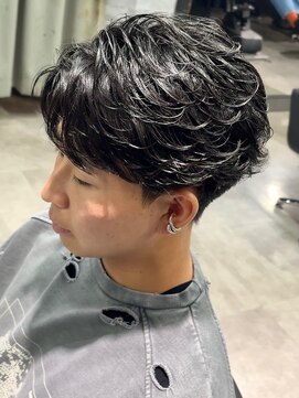 アノ 別府店(Ano.) 大分ニュアンスパーマセンターパートフェザーパーマ毛流れパーマ