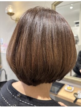 アンジー(Angee)の写真/【朝のスタイリングが一気に楽ちん♪】時短とオシャレを両方叶えるカット技術！髪質改善メニューもあり◎