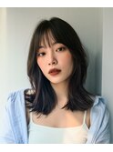 レイヤーカットでナチュラルくびれヘア
