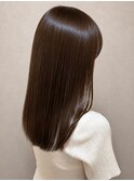 髪質改善トリートメント 髪質改善カラー 縮毛矯正 艶髪 20代