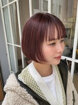 キャンバス バイ ネオリーブ 横浜西口(Canvas by neo.)&nbsp;横浜★ボブピンクレッド