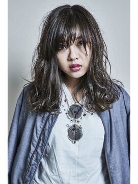 コル(CoL) クールブラック×アッシュ系ハイライト【RIE】