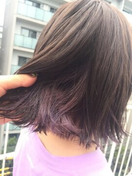 ジーナ(XENA) ラベンダーインナーカラー