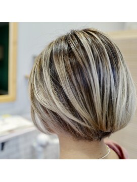 ルオント(LUONT) ショートバレイヤージュ