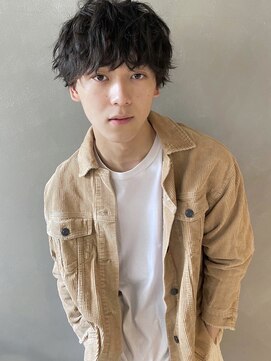 パーク(PARK) 【PARK】メンズレイヤーマッシュ×ナチュラルスパイラルパーマ