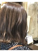 透けふわーグレージュ