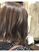 ヘアー クリエイト カルバリ(HAIR CREATE Calbari) 透けふわーグレージュ