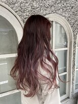 ノーム(norm)&nbsp;ピンクベージュ/ピンクブラウン/チェリーブラウン/ロング/美髪