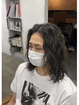 プライズ アイリス 池袋東口店(prize Iris) メンズ/ミディアム/スパイラル/￥10780