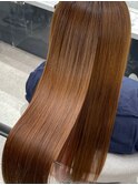 【髪質改善】高濃度水素カラー　姫カット