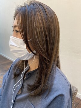 メイクス 表参道(MAKE'S omotesando) ホワイトグレージュ/デジタルパーマ/チェリーブラウン/表参道