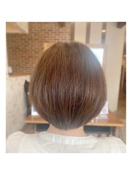ヘアブロス(hair BROS) ショートボブ