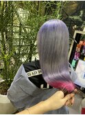 【ZEST吉祥寺池田彩音】派手色裾カラー