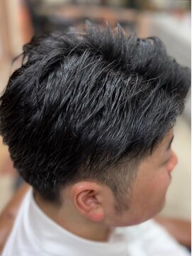 アポロカットステージ 相模大野店 アップバング/ツーブロックマッシュ<理容室>[メンズ/相模大野]