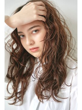 マル 薬院浄水店(MAR.co) BROWN COLOR LAYER /外国人風パーマ　髪質改善　レイヤーロング