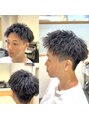 モッズヘアメン 札幌月寒店(mod's hair men)&nbsp;ツイスパ×ピンパーマになります。人気Ｎｏ．3