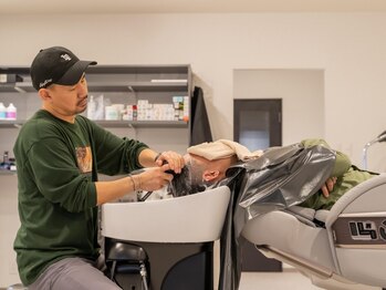 バーバーサンクチュアリ(Barber Sanctuary)の写真/【大元駅徒歩約10分/理容室】落ち着いた立地に佇む隠れ家的サロン！こだわりの施術をご堪能ください。