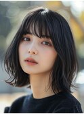 外ハネミディアム