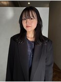 地毛風カラー/透明感カラー/似合わせカット/レイヤーカット