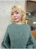 ケアブリーチ×イエローベージュ