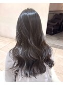 レイヤーカットハッシュカット艶髪美髪透明感カラーブリーチなし