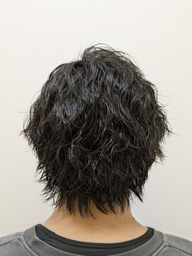 アミックス リツリン コウエン AMIX RITSURIN PARK 縦落ちスパイラル/センターパート/ウルフヘア