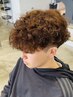 メンズカット＋カラーチケット_￥13300　♯白髪染め変更可