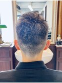 【20代男性】ロンドンアップバングショート（大宮/バーバー）
