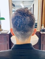 グレイスフルバーバーロンドン 大宮店(Graceful Barber London)&nbsp;【20代男性】ロンドンアップバングショート（大宮/バーバー）