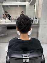 クロム トウキョウ ザ バーバーアルト 神保町店(CHROM TOKYO the Barber ALT)&nbsp;スパイキーショート×無造作パーマ