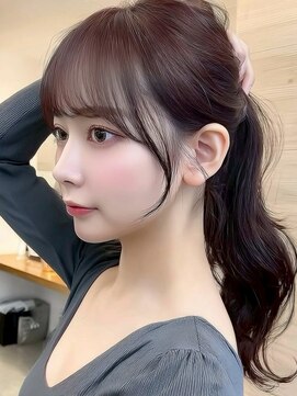 フォルテロゼ 横浜(FORTE rose) 再現性抜群☆盛れる顔周りカット/韓国風