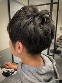 ツーブロショート
