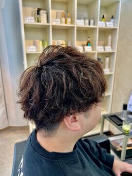 メンズ/メンズパーマ/ショート/20代/30代/40代/50代