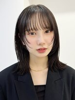 アイトーキョーエス 渋谷(AI TOKYO S) レイヤーボブ/オリーブベージュ/結べるボブ