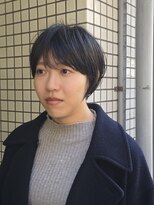 インク(ink”)&nbsp;ニュアンスショート/小顔ショート/丸みショート@20代30代40代
