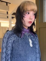 トナリ(tonari)&nbsp;境目がぱつっとしないルーツカラー