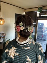 烏来&nbsp;和装ヘアセット