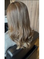 ヘアーイーダッシュ(HAIR E')&nbsp;頻繁に美容室に行けない方にオススメ 地毛ハイライトカラー