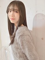 ナチュラル 札幌大通店(Natural)&nbsp;グレージュ／髪質改善／ツヤ髪／顔周りレイヤー