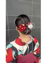 アチーブリス(achieve Liss) 卒業式ヘアセット/シニョン