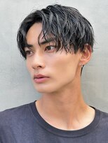 アリエッタ(aRietta)&nbsp;ルーズ波巻きパーマ/大人微分けセンターパート