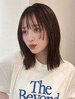 アンアミ オモテサンドウ ザ ツー(Un ami omotesando THE2)&nbsp;レイヤーカット/フェイスレイヤー/ミディアムヘア