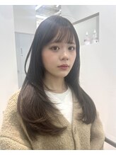絶対に可愛くなるカット◎顔まわりの魅せ方で印象が変わります◎ [髪質改善/縮毛矯正]