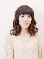 シュシュ ヘアーサロン(Chou chou hair salon) ダークカラーでナチュラルふんわりミディ