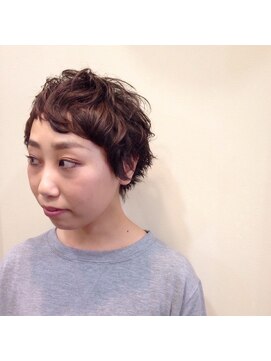 ニコ ヘアーアンドメイク(nico hair&make) [nlco]クセ毛風ショート