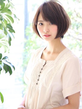 エムスラッシュ アヴェダ 自由が丘(M.SLASH AVEDA) 【M.SLASH】コロンと可愛い♪ナチュラルボブa
