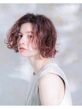 ネオリーブアイム 横浜西口店(Neolive aim) オシャレさん向けオレンジボブ！